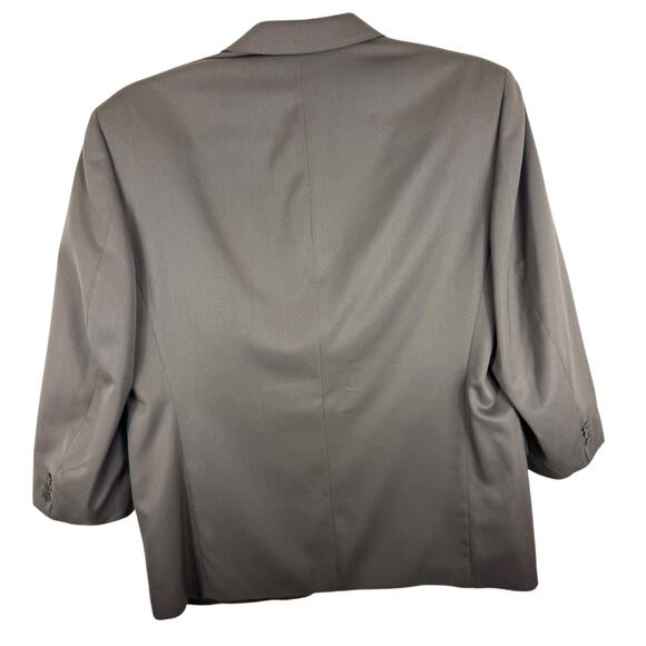 Massimo Collezioni NWOT Tan Lined Single Breasted Button Up Blazer Men's Sz 46R - Picture 2 of 9